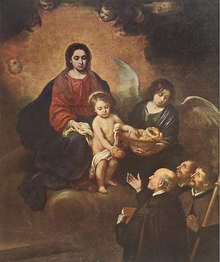 The Infant Jesus Distributing Bread to Pilgrims sg